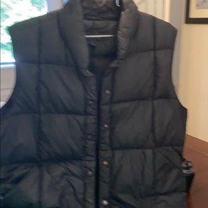 Lands End women’s down vest